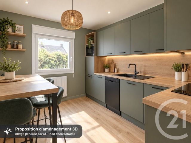 maison à vendre - 4 pièces - 88.0 m2 - LANNION - 22 - BRETAGNE - Century 21 Cap Conseils