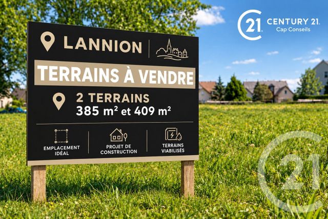 terrain - LANNION - 22