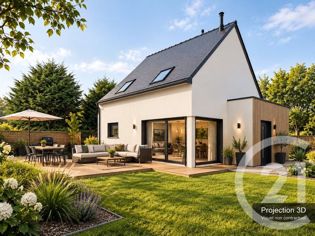 maison à vendre - 5 pièces - 90.0 m2 - CAOUENNEC LANVEZEAC - 22 - BRETAGNE - Century 21 Cap Conseils